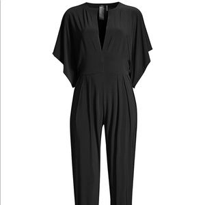 Norma Kamali black jumpsuit. Size medium